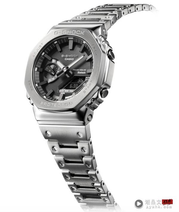 手表｜更硬派的G-Shock，全金属八角轮廓也太好看了！ 更多热点 图2张
